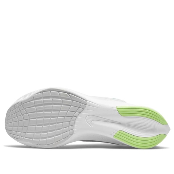 Nike Zoom Fly 4 'White Imperial Blue Lime Glow' CT2392-100 Mens Size 9.5 - Picture 6 of 6
